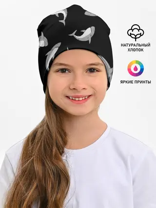 Детская шапка / Акулы