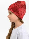 Детская шапка / Тропические листья Монстера