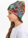 Детская шапка / яркая абстракция