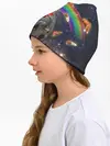 Детская шапка / Динозавр в космосе