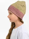 Детская шапка / Burlap Patchwork
