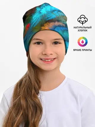 Детская шапка / Цветной дестрой