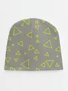 Детская шапка / Желтый и серый | Yellow & gray