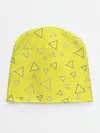 Детская шапка / Желтый и серый | Yellow & gray