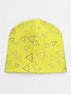 Детская шапка / Желтый и серый | Yellow & gray