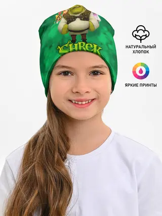 Детская шапка / ШРЕК