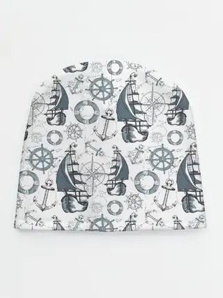 Детская шапка / Морской узор Nautical Pattern