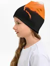Детская шапка / Котенок на фоне заката