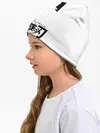 Детская шапка / Черно белый силуэт Танджиро