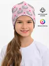Детская шапка / Пиксельные котики