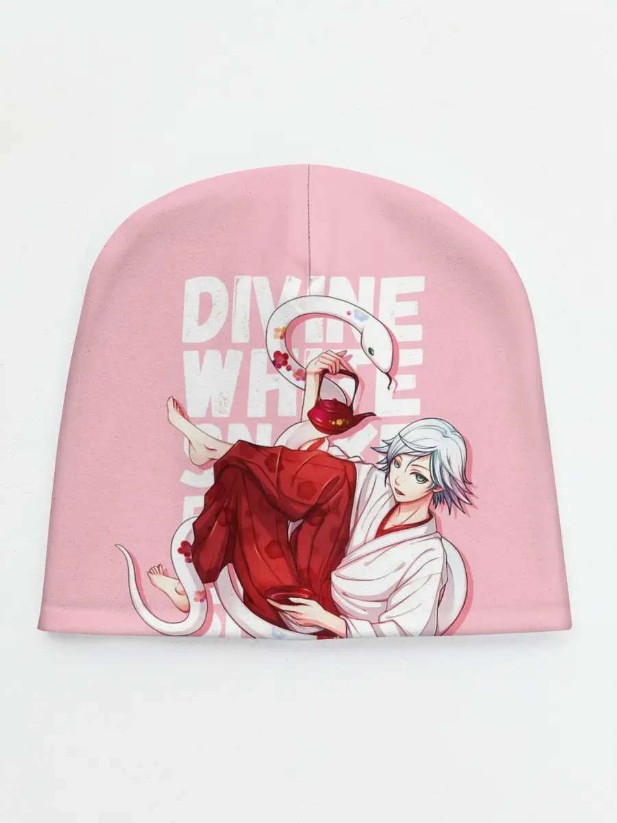 Детская шапка / Divine white snake