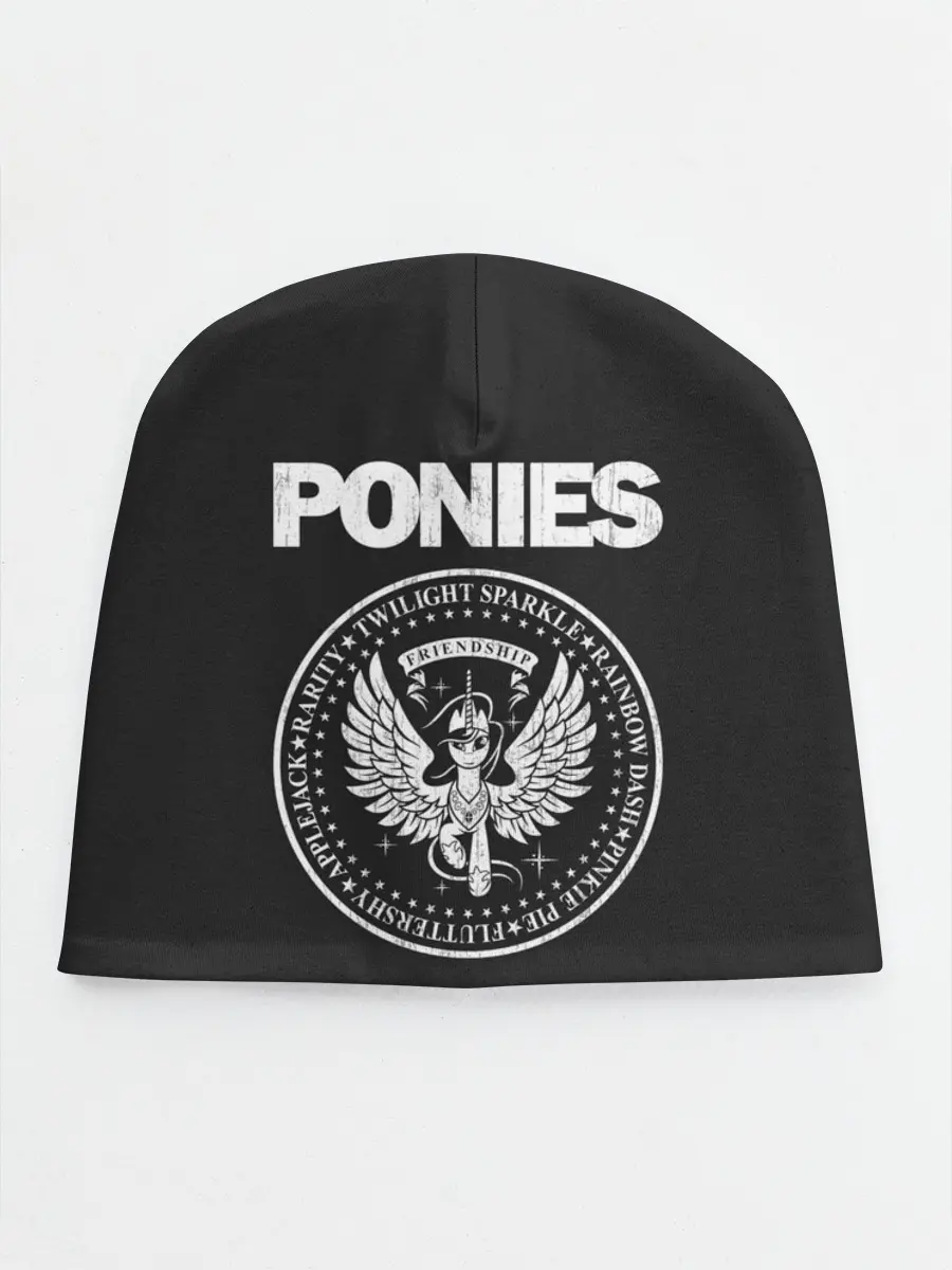 Детская шапка / Pony x Ramones