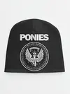 Детская шапка / Pony x Ramones