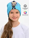 Детская шапка / Магна Свинг | Чёрный Клевер