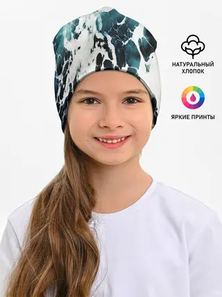 Детская шапка / море