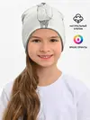 Детская шапка / акула в свитере
