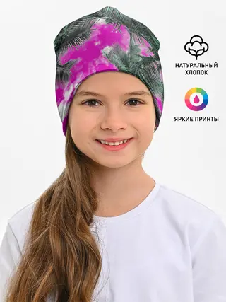 Детская шапка / Palms Glitch