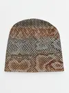 Детская шапка / Snake skin