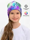 Детская шапка / Акварельная краска