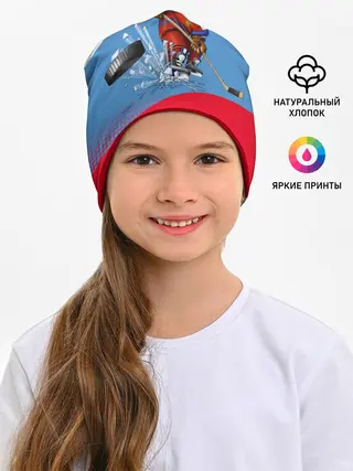 Детская шапка / Русский хоккей