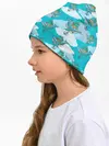 Детская шапка / Киты и корабль