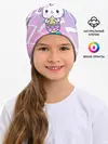 Детская шапка / Котик-рыбка-единорог