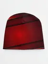 Детская шапка / 3D red Абстрактные линии