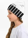 Детская шапка / Juventus | Tee Black and White