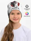Детская шапка / Черный Аста демон Чёрный клевер