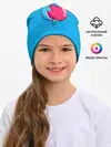 Детская шапка / Дельфин с сердечком