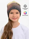 Детская шапка / Чайки на воде