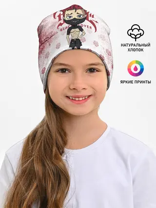 Детская шапка / Зора Идеаре Чёрный клевер