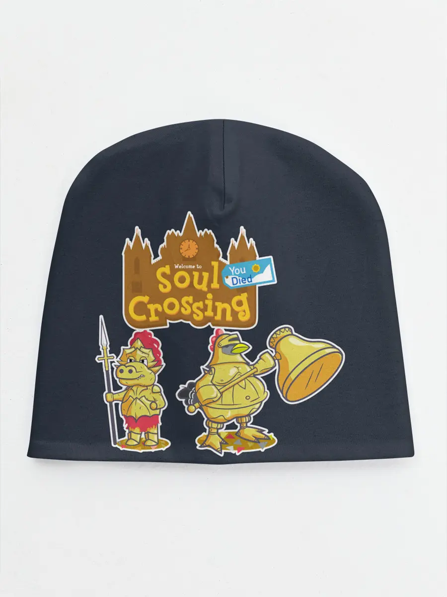 Детская шапка / Animal crossing x Dark Souls