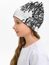Детская шапка / абстракция, круги, линии,