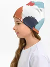Детская шапка / Цветные пятна, мазки кистью