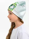 Детская шапка / Аста и Юно малыши Чёрный клевер
