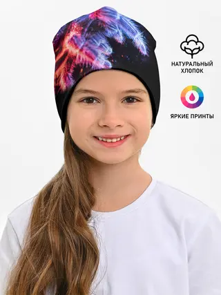 Детская шапка / НЕОНОВЫЙ ПАУК