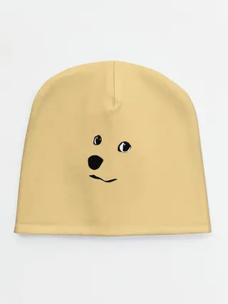 Детская шапка / smile dog