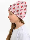 Детская шапка / Клубничное настроение