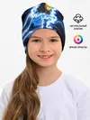 Детская шапка / Чёрный клевер удар молнии