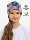 Детская шапка / Пионы