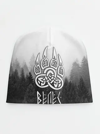 Детская шапка / ВЕЛЕС туманный лес