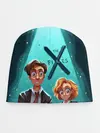 Детская шапка / Fox Mulder and Dana Scully