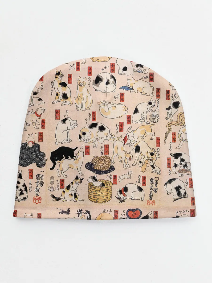 Детская шапка / Kuniyoshi Cats