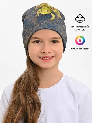 Детская шапка / Лягушка
