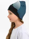 Детская шапка / ВОЛК И ЛУНА 3D