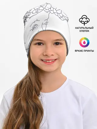 Детская шапка / Афро абстракция