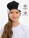 Детская шапка / Надпись на спине, каллиграфия