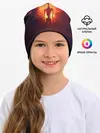 Детская шапка / СИРЕНОГОЛОВЫЙ ORANGE