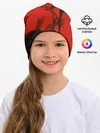 Детская шапка / Красное растительное